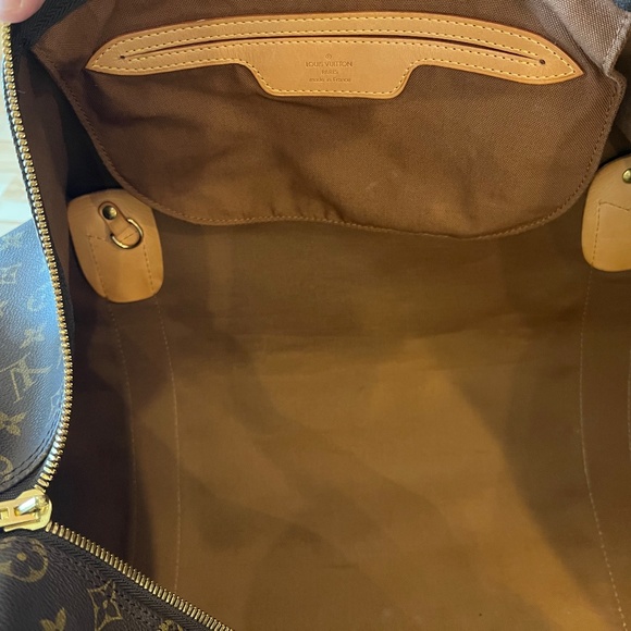 Louis Vuitton Monogram LV Canvas Keepall Bandauliere 60 Travel Duffel Bag - Picture 5 of 6